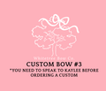 Custom Bow #3
