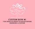 Custom Bow Design #1